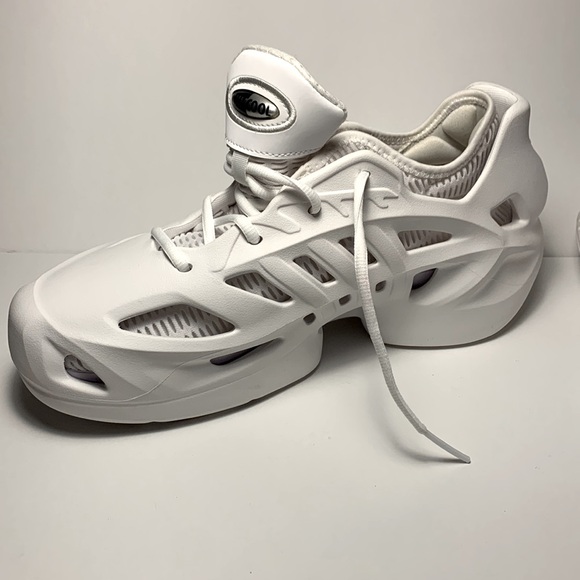 Adidas White adiFOM Mens Shoes - Picture 1 of 8